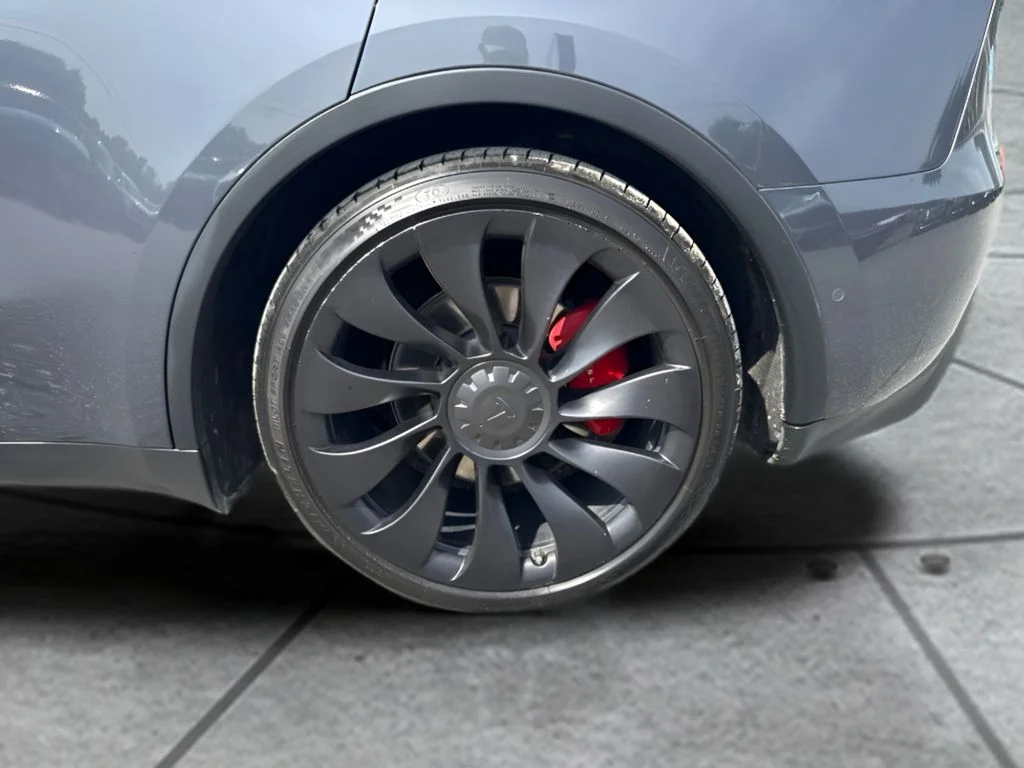 Used 2022 Gray Tesla Performance image 25