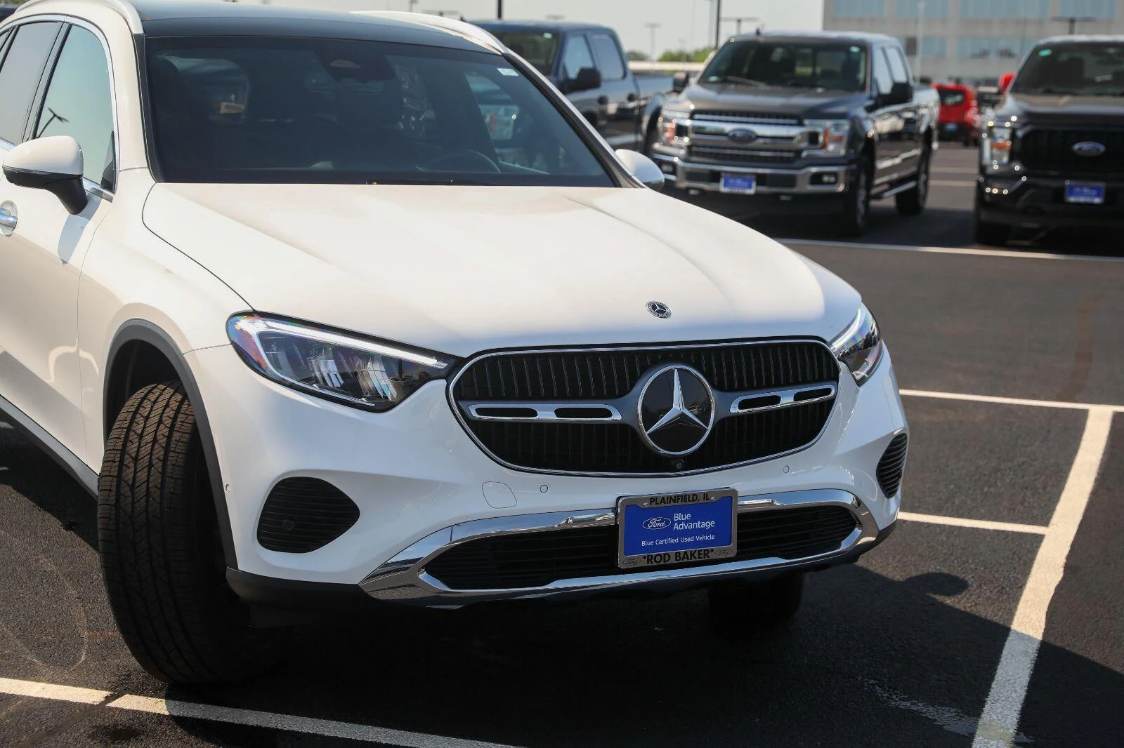 Used 2023 Polar White Mercedes-Benz GLC 300 image 9