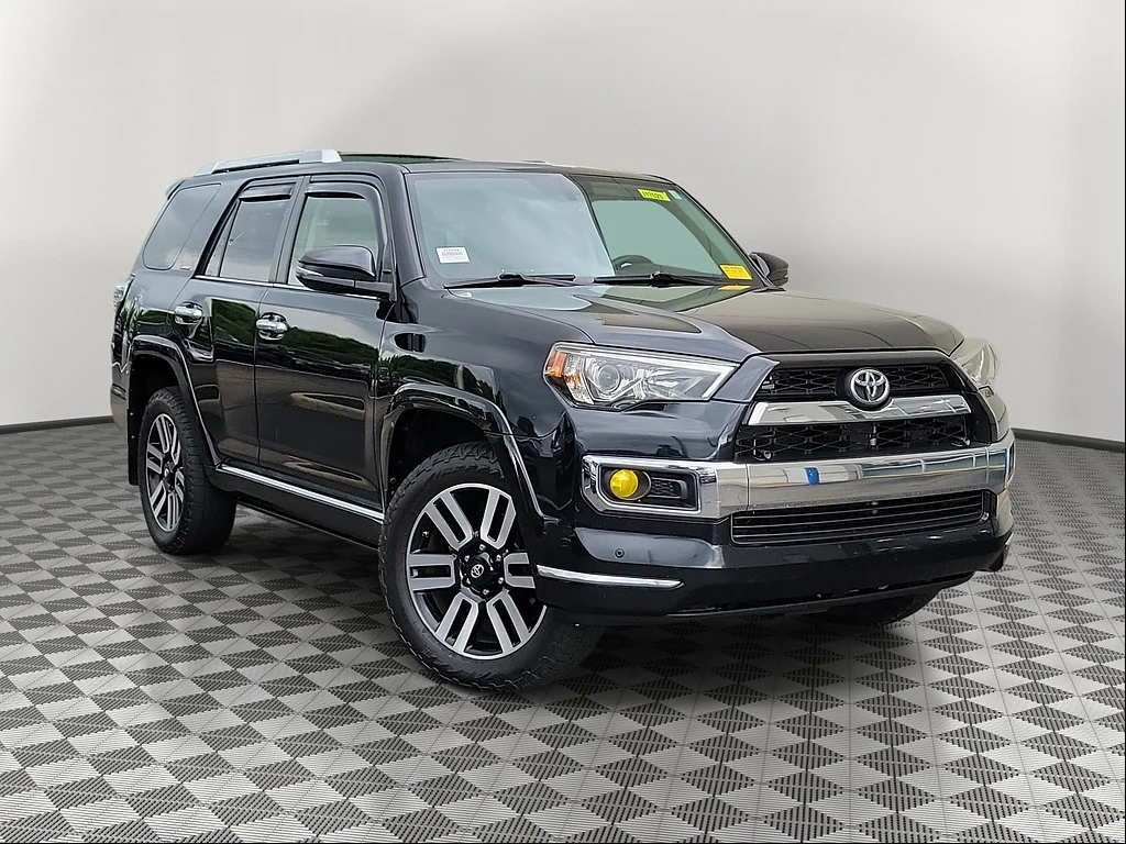 Used 2017 Midnight Black Metallic Toyota Limited image 1