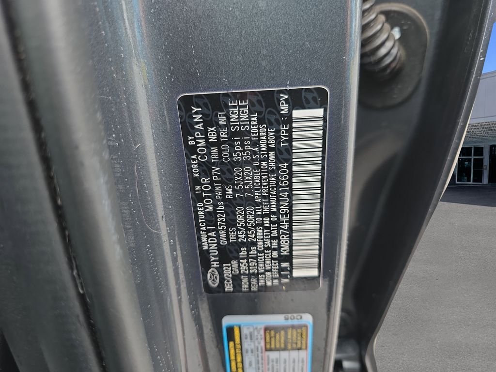 Certified Used 2022 Steel Graphite Hyundai Calligraphy image 40