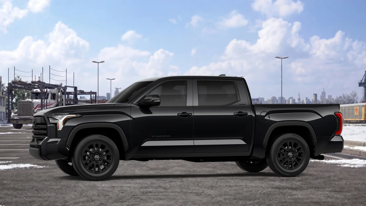 New 2026 Midnight Black Metallic Toyota Limited image 3