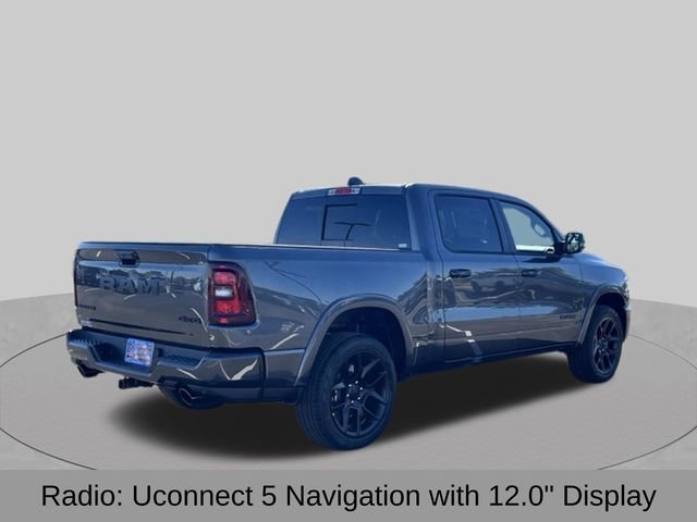 New 2026 Granite Crystal Metallic Clear-Coat Exterior Paint RAM Laramie image 8