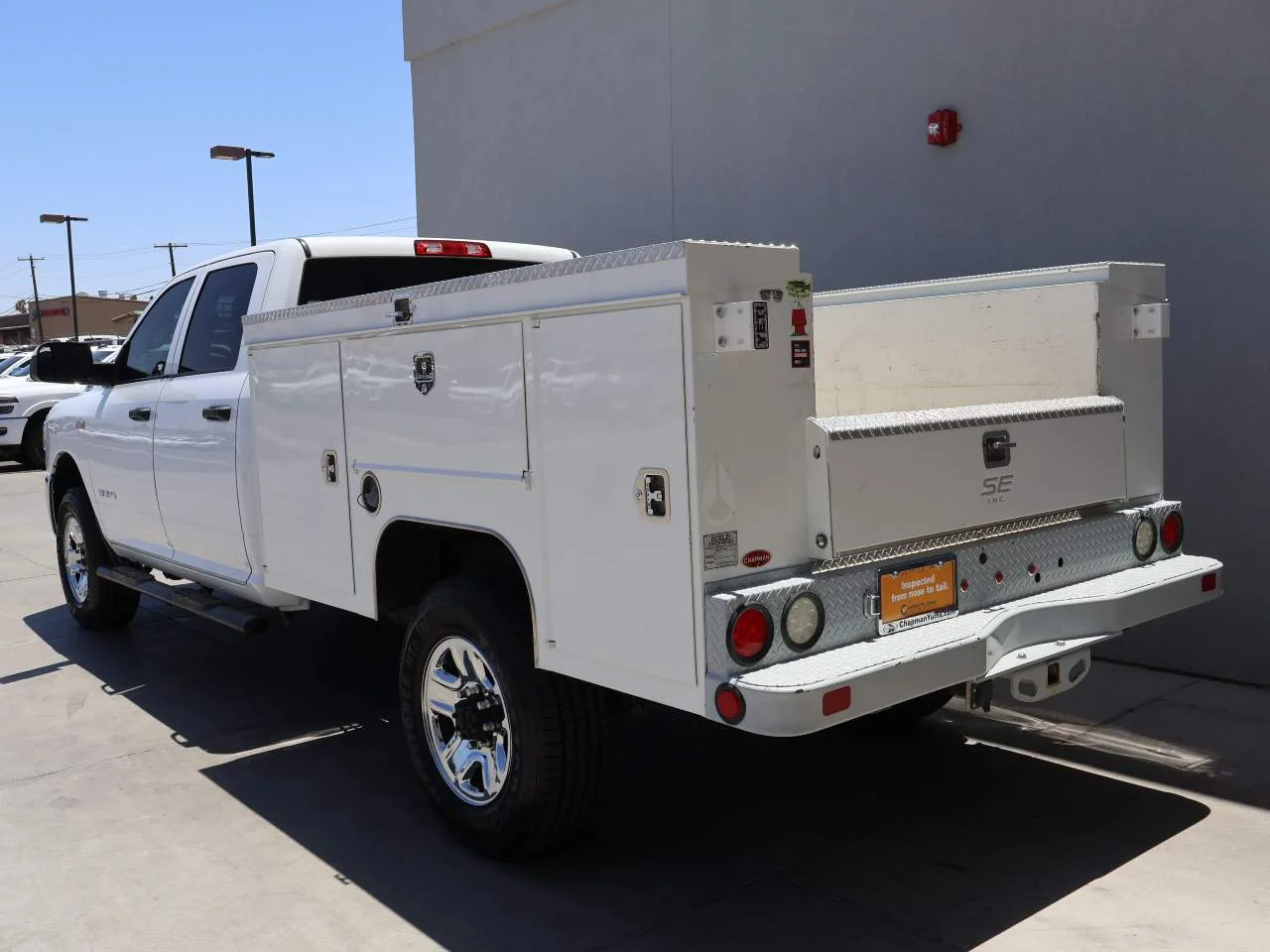Used 2022 Bright White Clear Coat Ram Tradesman Crew Cab image 3