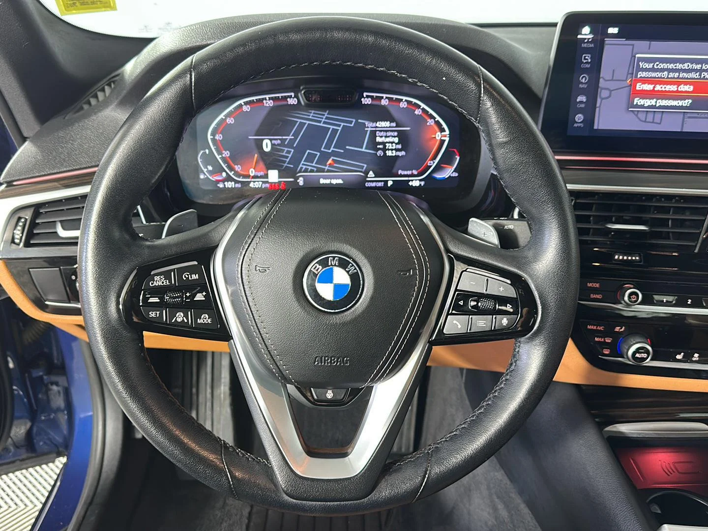Used 2022 Phytonic Blue Metallic BMW 540i xDrive image 14