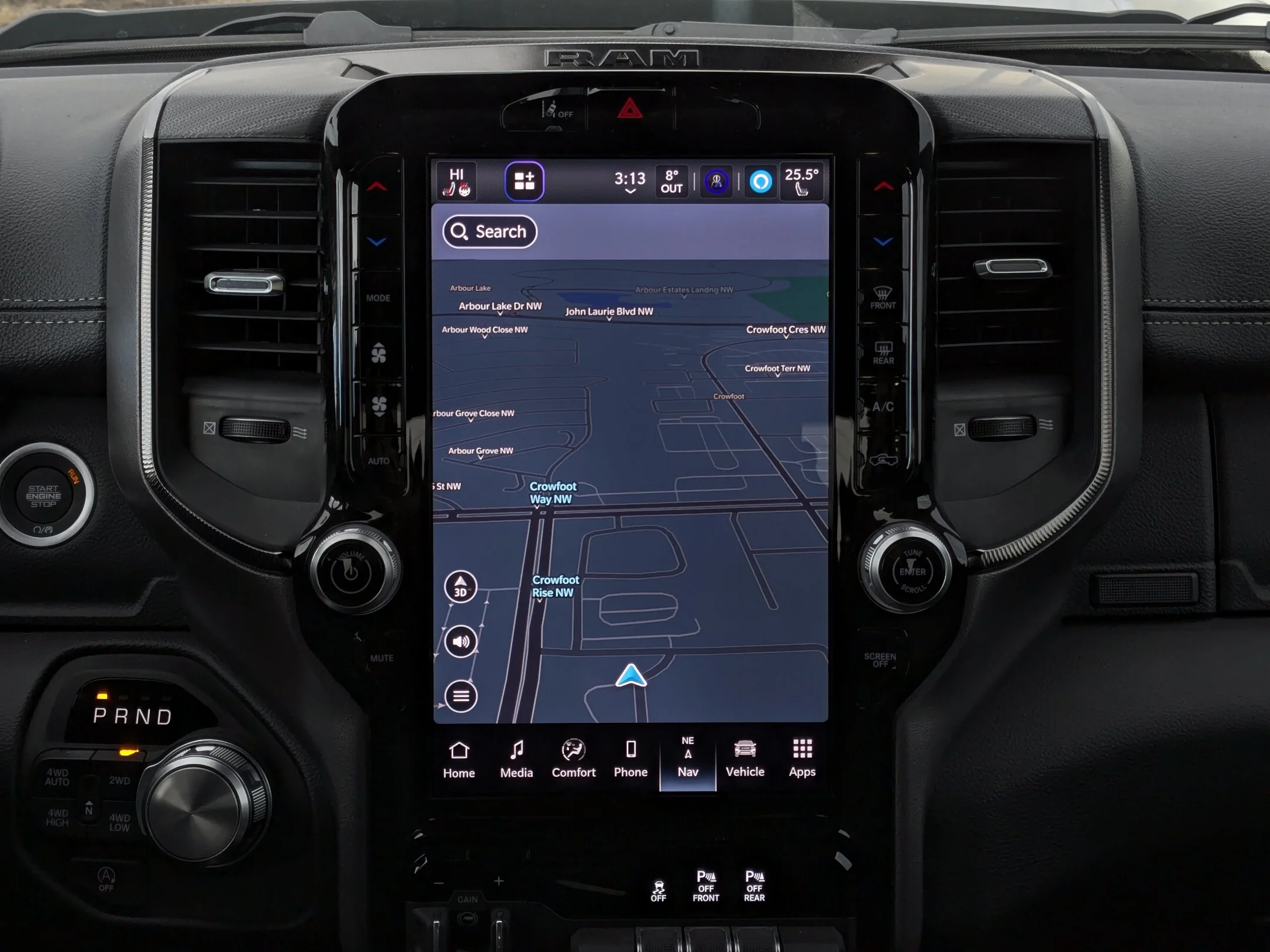 New 2026 Black RAM Sport - - Pano Sunroof - Sport Perf Hood - Anti-Spin Rear Axle - Trailer Brake Control & More! image 23