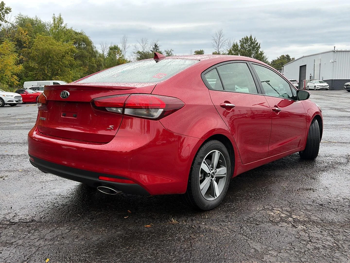 Used 2018 Currant Red Kia S image 10