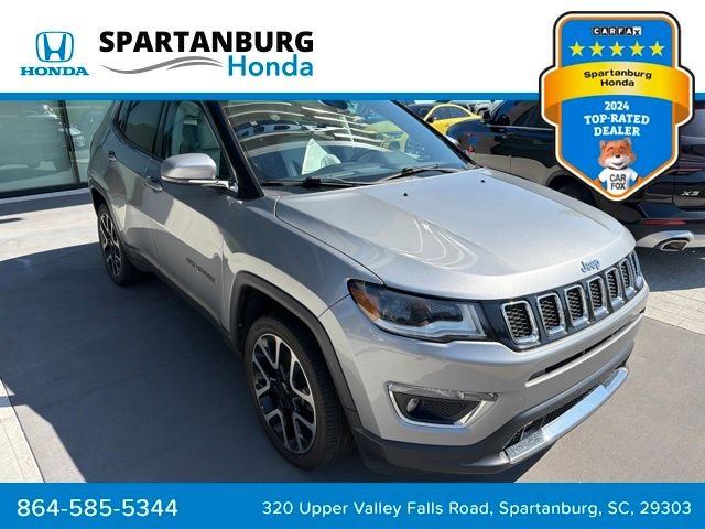 Used 2021 Silver Jeep Limited image 1