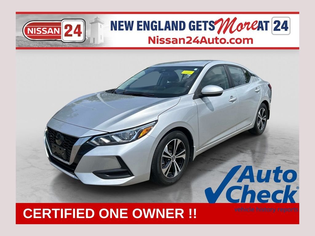 Used 2023 Silver Nissan SV image 1