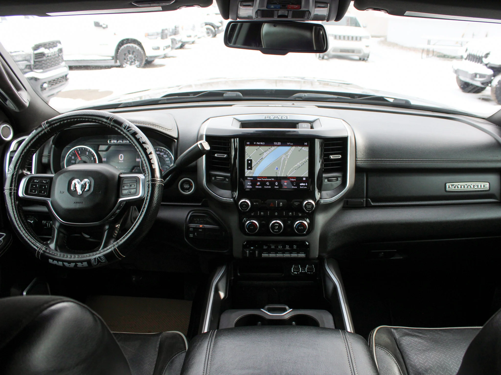 Used 2021 Blue RAM Laramie * Night Edition | Cummins Diesel | Rear Air Suspension | Harman/Kardon | Apple CarPlay image 4