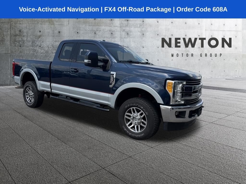 Used 2017 Blue Ford Lariat image 1