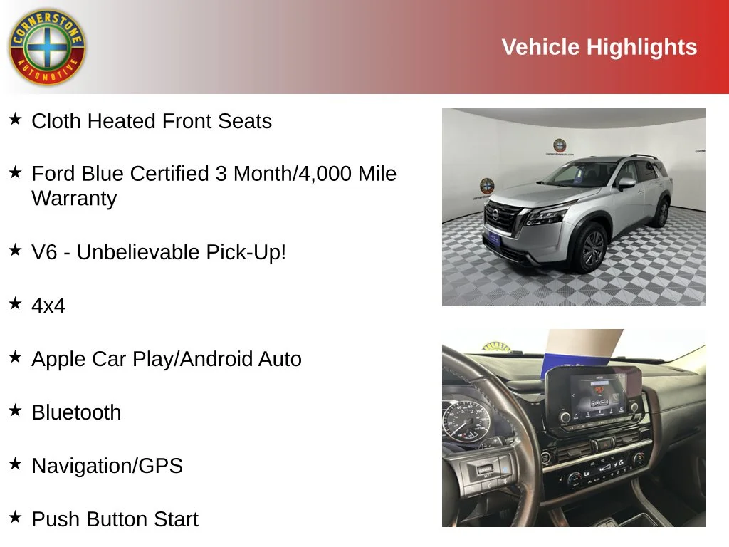 Used 2024 Nissan Pathfinder SV with VIN 5N1DR3BC4RC294140 for sale in Elk River, Minnesota