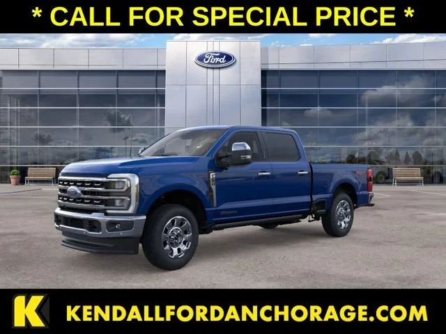 New 2026 Blue Metallic Ford Lariat image 1