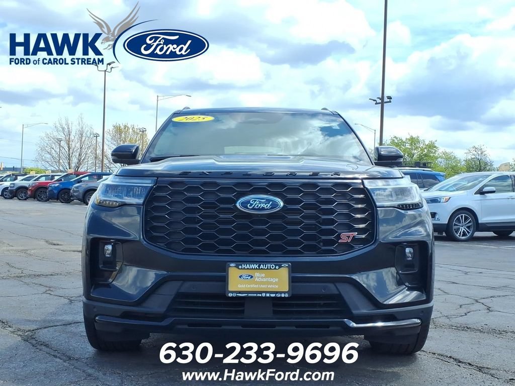 Certified Used 2025 Black Ford ST image 2