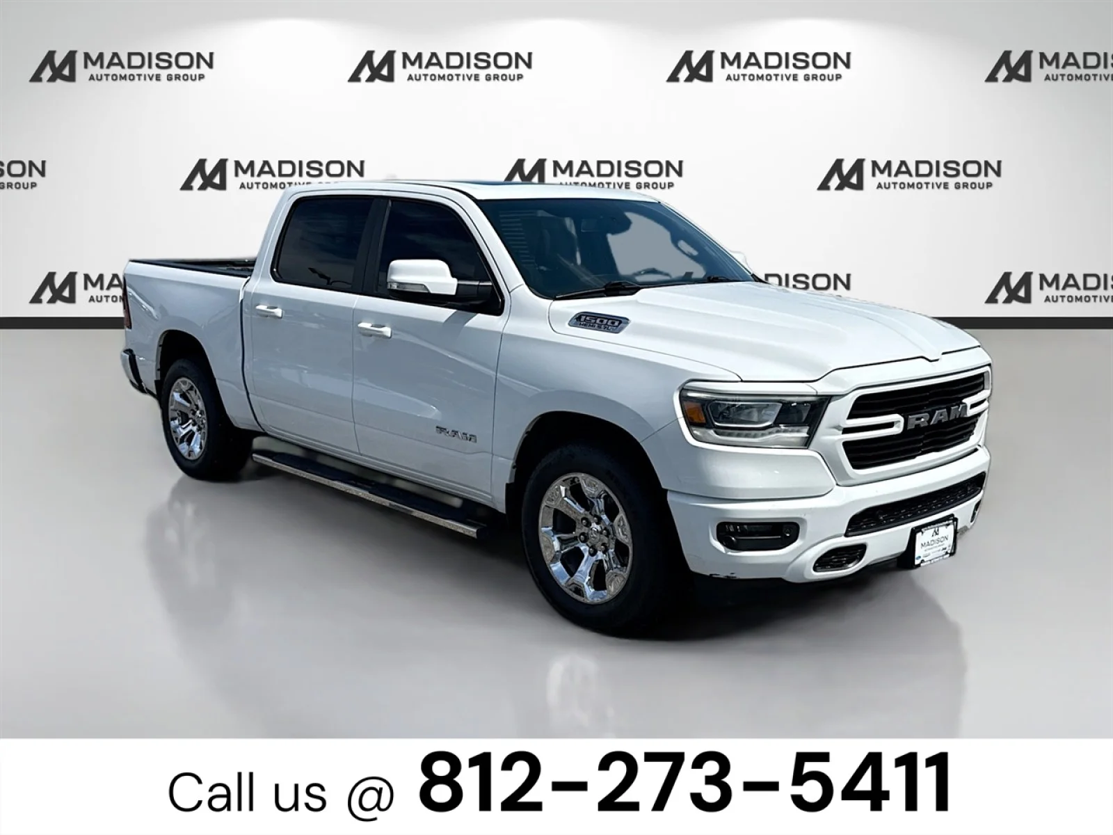 Used 2019 White Ram Big Horn/Lone Star image 3