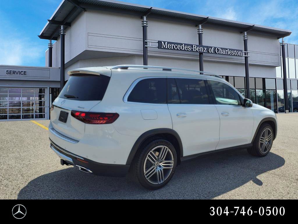 Certified Used 2025 POLAR WHITE Mercedes-Benz GLS 450 image 3