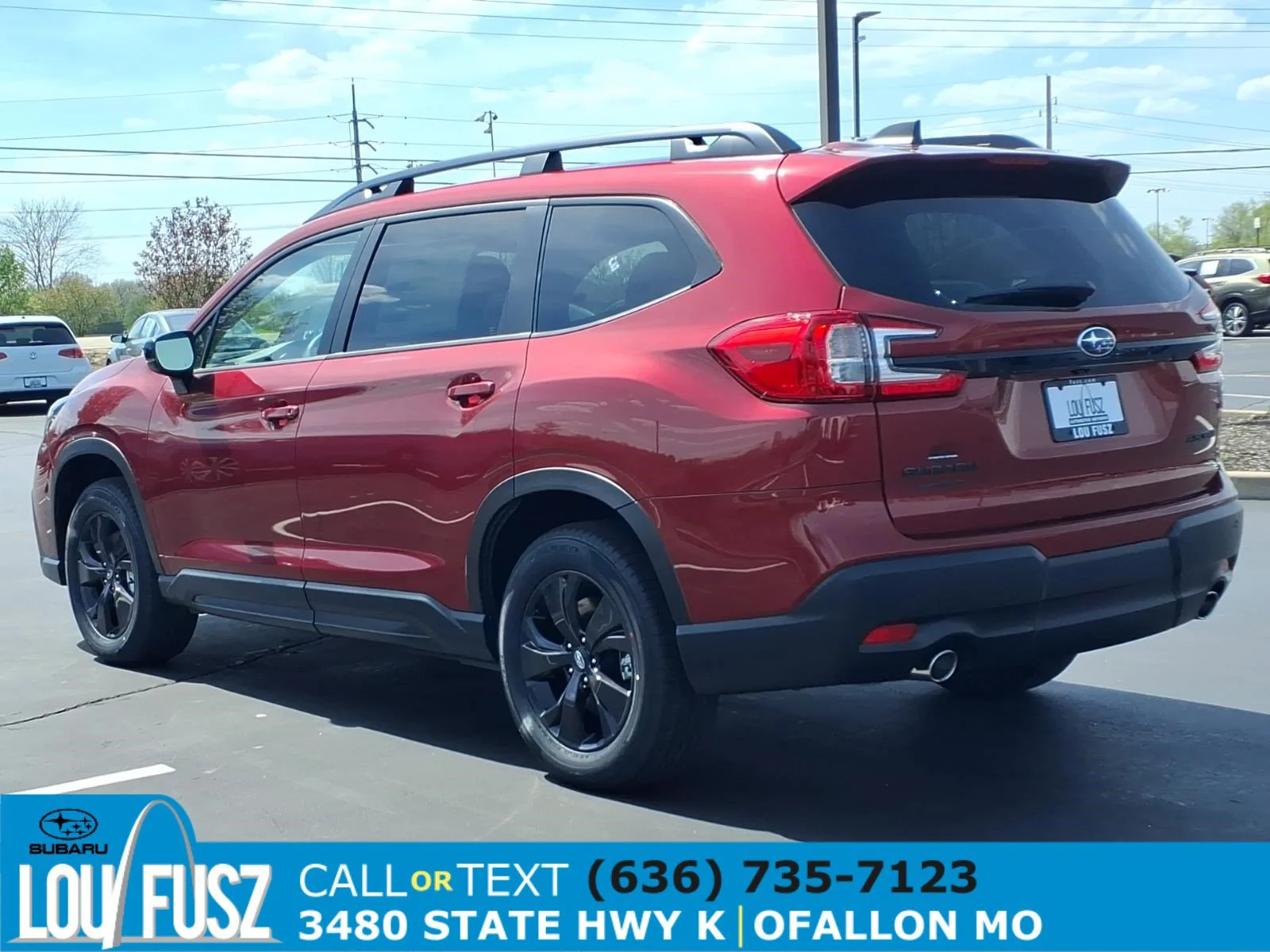 New 2026 CRIMSON RED PEARL Subaru Premium 7-Passenger image 4