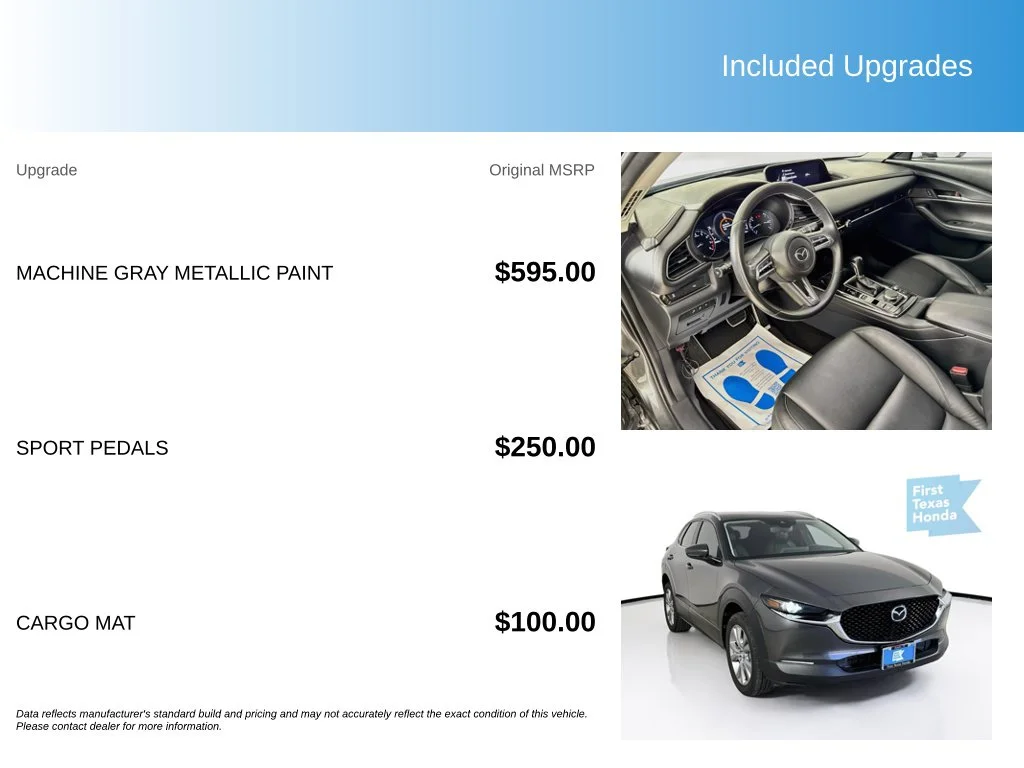 Used 2023 Machine Gray Metallic Mazda 2.5 S Preferred Package image 5