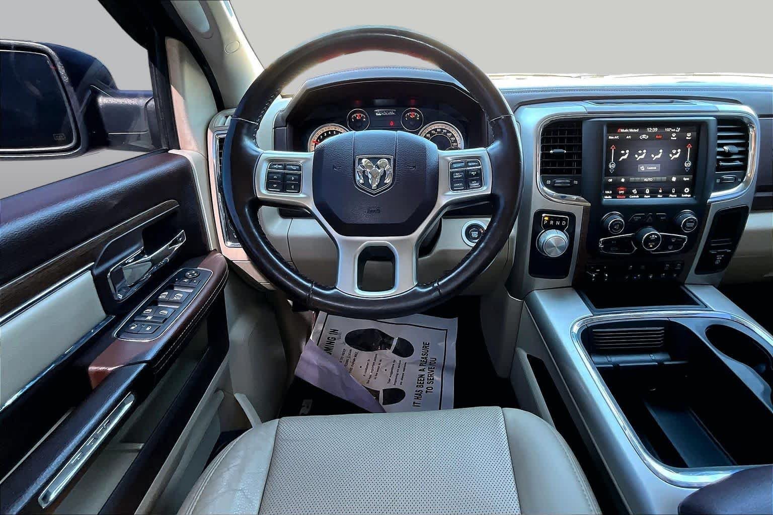 Used 2018 Delmonico Red Pearlcoat Ram Laramie image 6