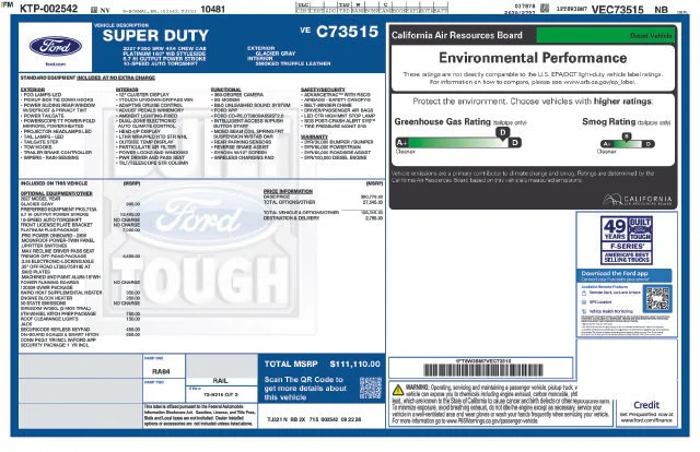 2027 Ford F-350SD Platinum