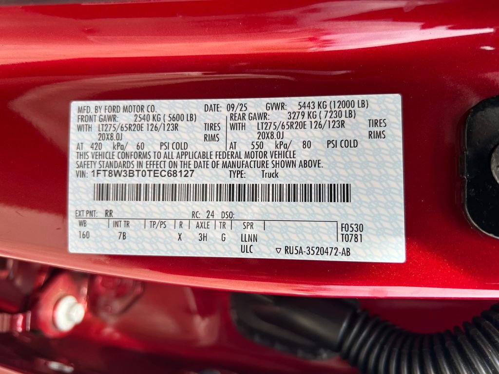 New 2026 Red Ford Platinum image 39