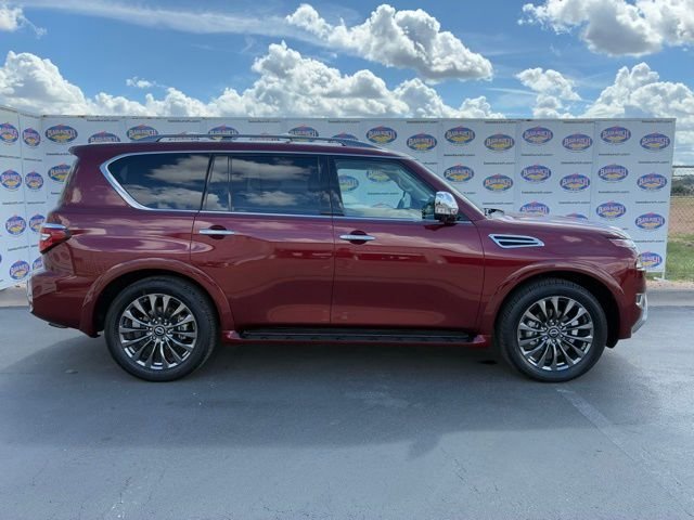 Coulis Red Pear 2024 Nissan Armada Platinum RWD SUV / Crossover 4X2 7-Speed Automatic