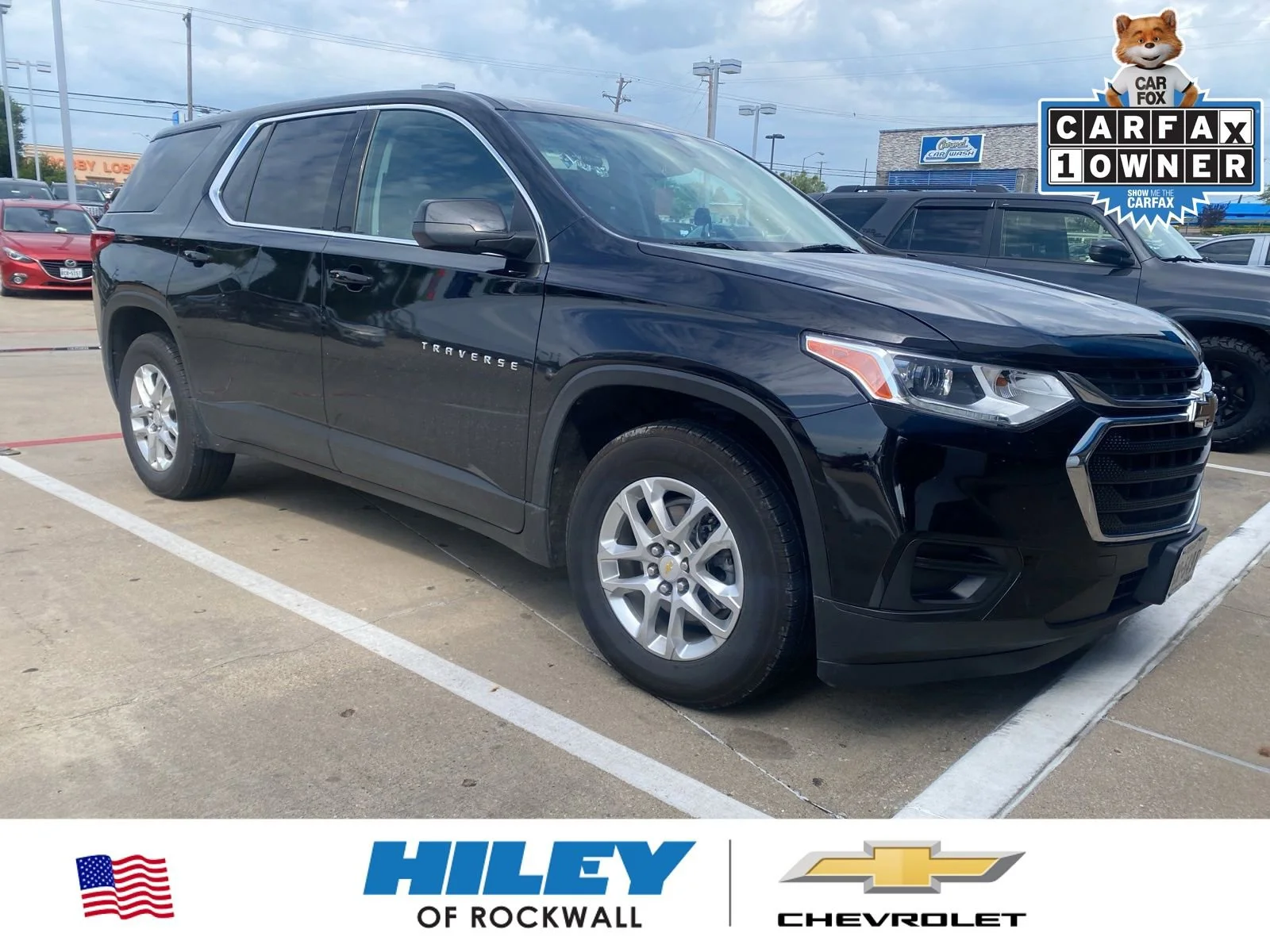 Used 2021 MOSAIC BLACK METALLIC Chevrolet LS image 1
