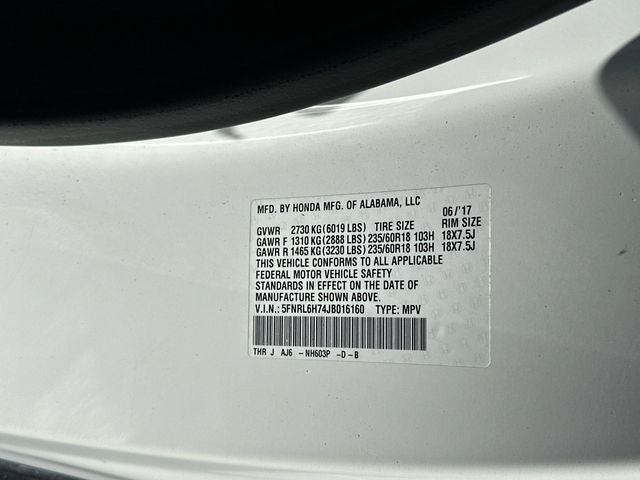 Used 2018 White Honda EX-L image 31