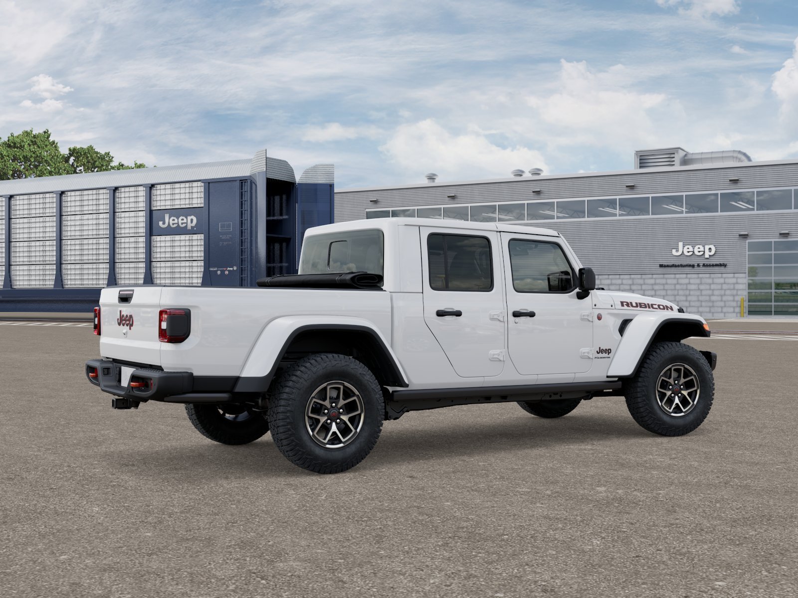 New 2027 Bright White Clearcoat Jeep Rubicon image 2