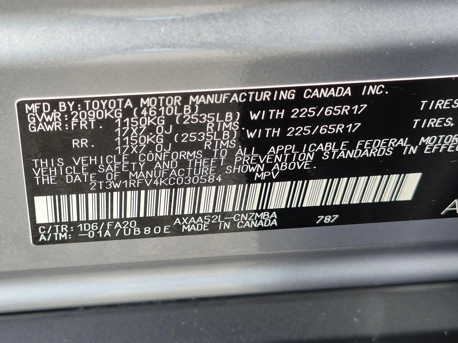 Used 2019 Silver Sky Metallic Toyota XLE image 23