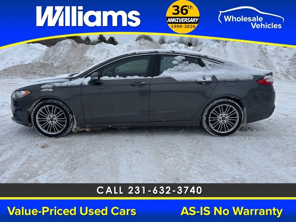 Used 2015 Ford Fusion SE with VIN 3FA6P0T9XFR249890 for sale in Traverse City, MI