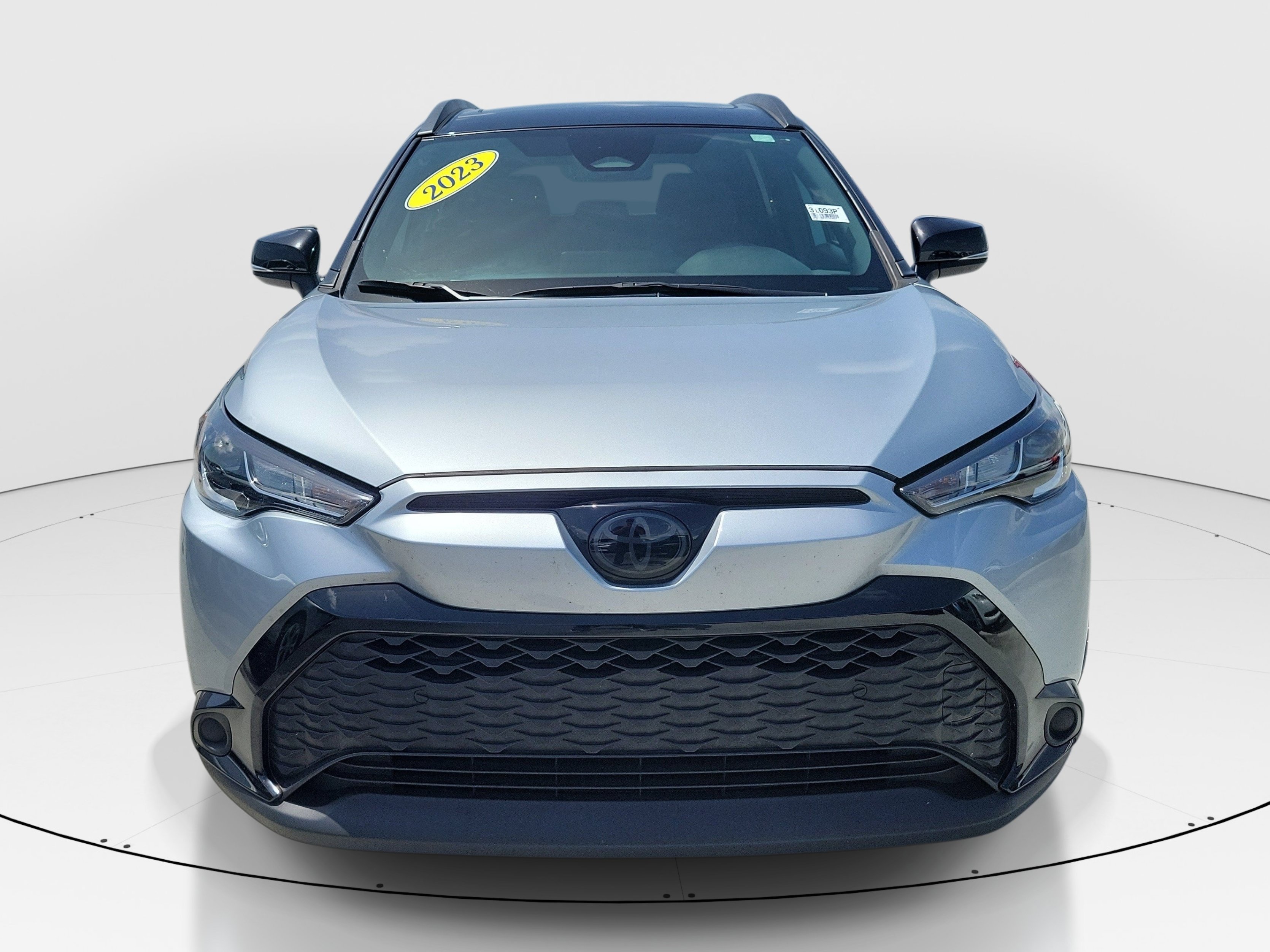 Used 2023 Jet Black Toyota Hybrid SE image 2