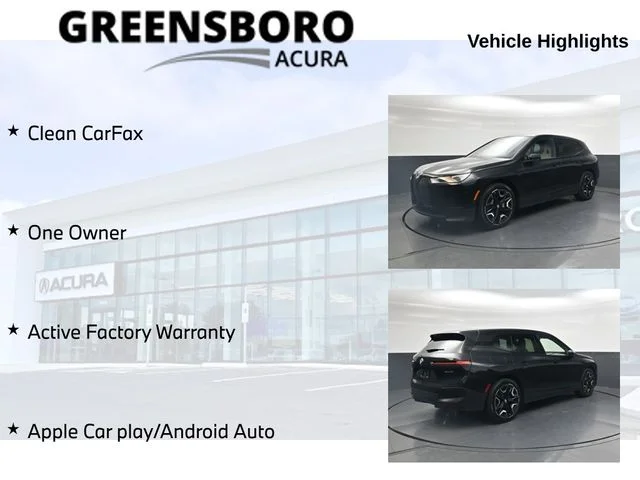 Used 2024 Black Sapphire Metallic BMW xDrive50 image 5