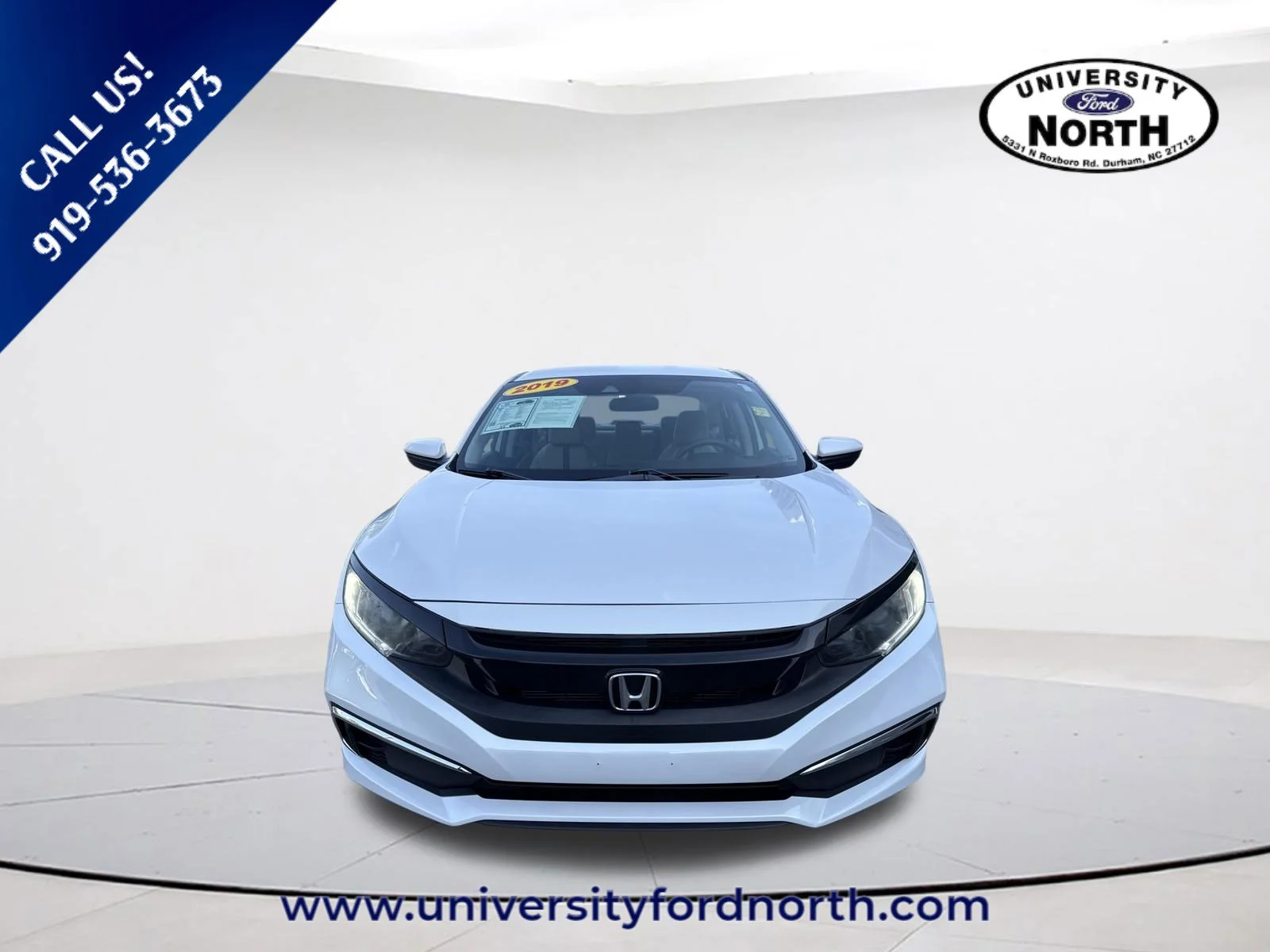 Used 2019 Platinum White Pearl Honda LX image 2