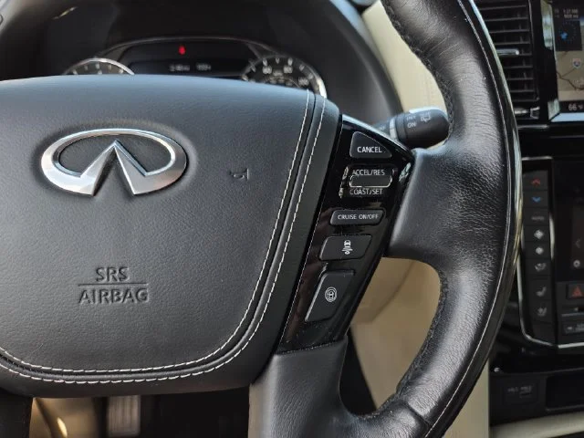 Used 2021 Moonstone White INFINITI Sensory image 24