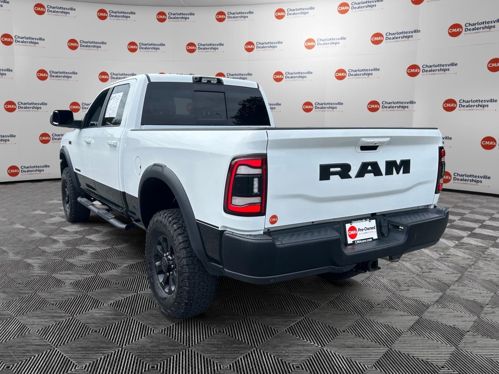 Used 2022 Bright White Clearcoat Ram Power Wagon image 3