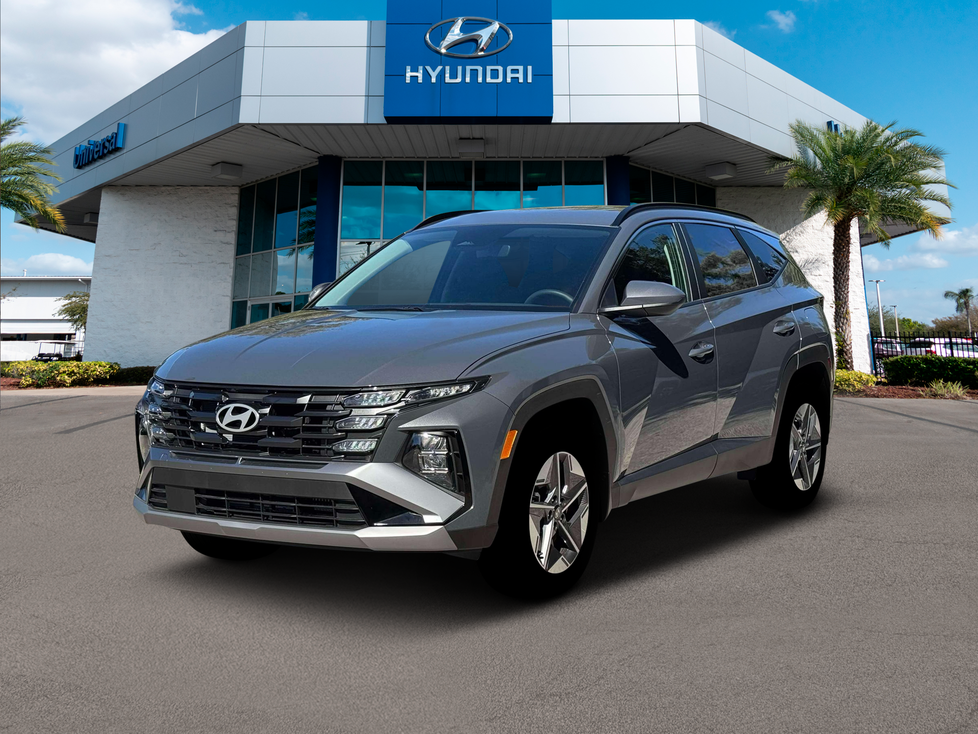 New 2026 Gray Hyundai SEL AWD image 1