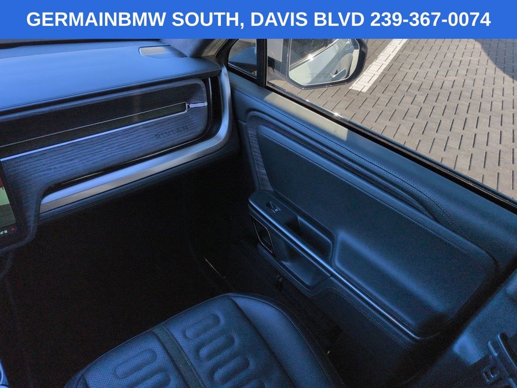 Used 2024 Glacier White Rivian Adventure Quad Motor Large Pack image 18