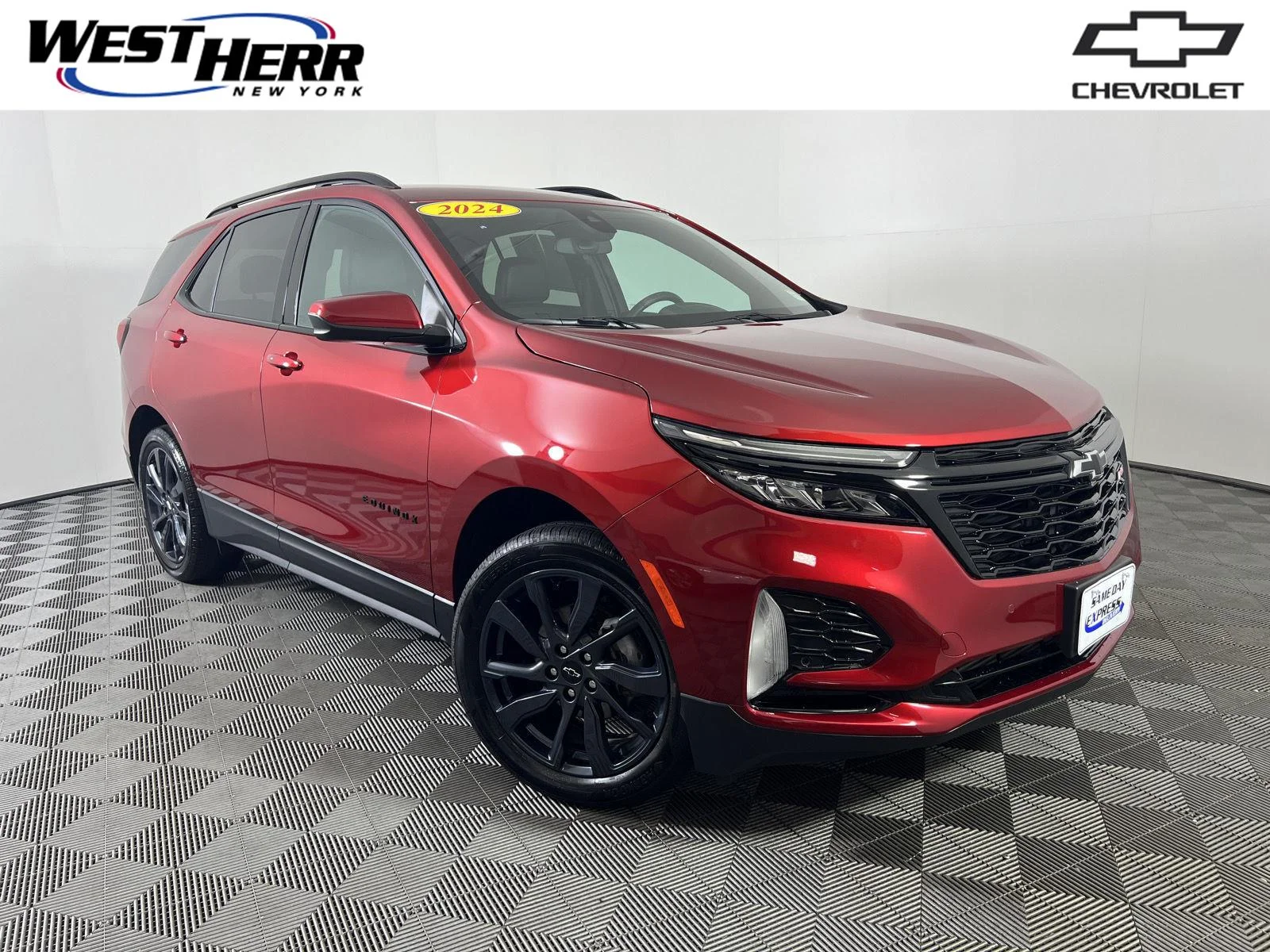 Used 2024 Radiant Red Tintcoat Chevrolet RS image 1