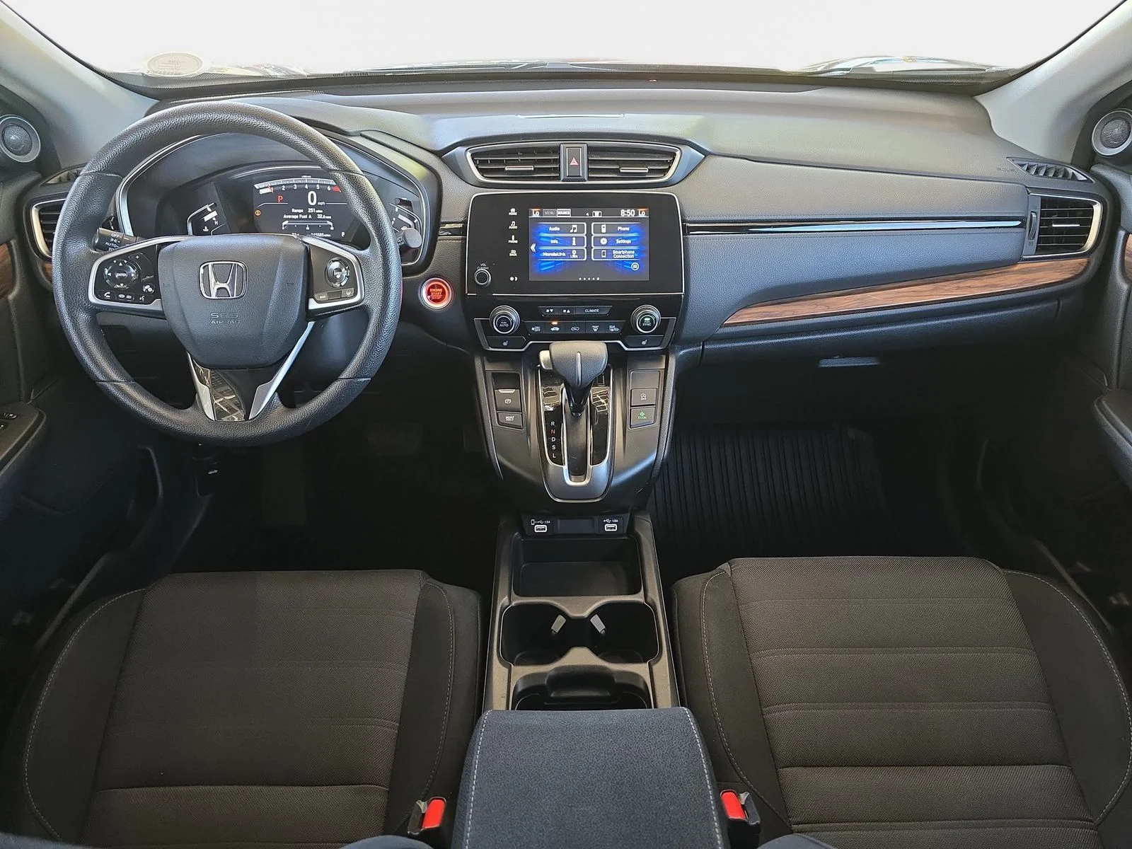 Certified Used 2021 Crystal Black Pearl Honda EX image 9