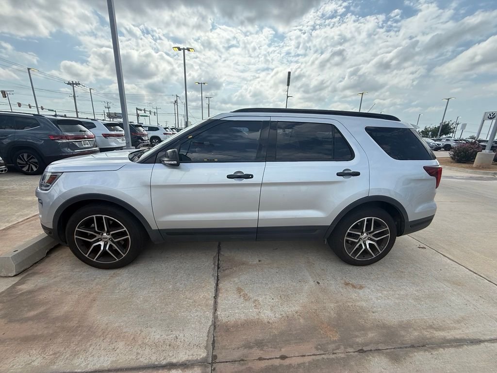 Used 2018 Ingot Silver Ford Sport image 2
