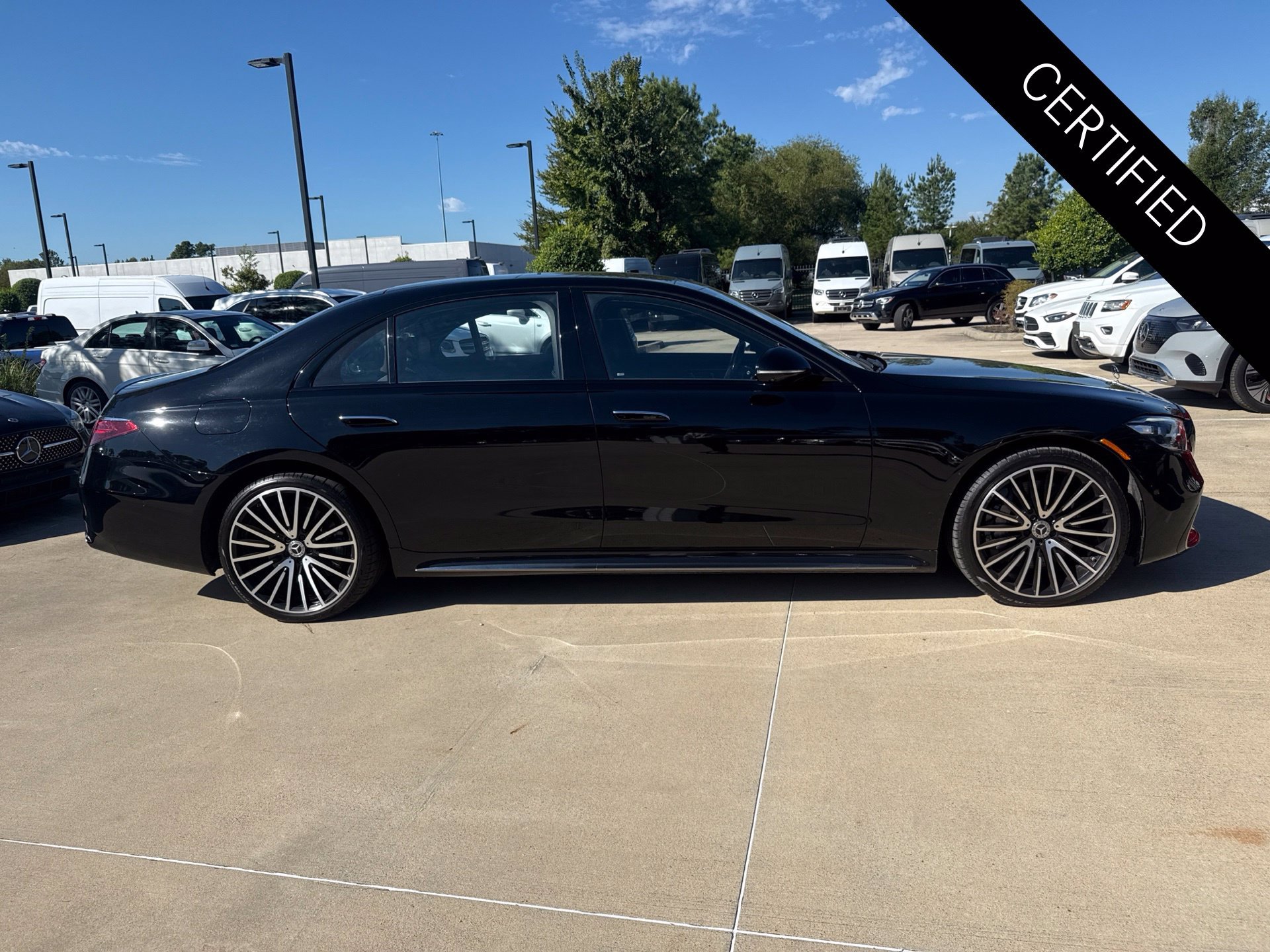 Certified Used 2023 Black Mercedes-Benz S 500 image 3