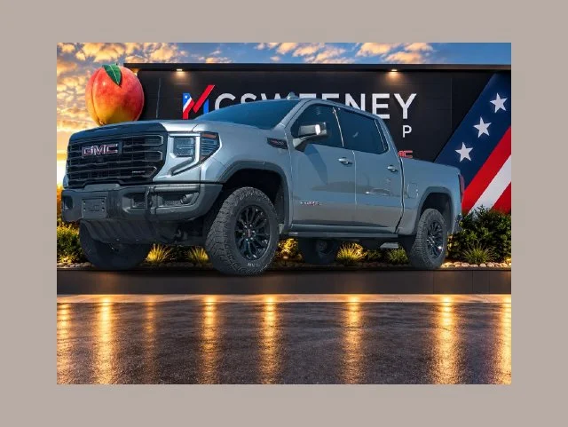 Used 2023 Silver GMC AT4X image 1