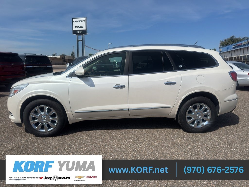 Used 2013 White Buick Leather image 1