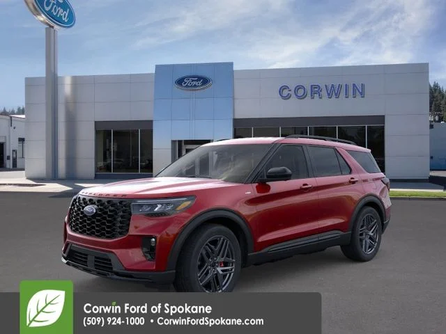New 2026 Rapid Red Metallic Tinted Clearcoat Ford ST-Line image 3
