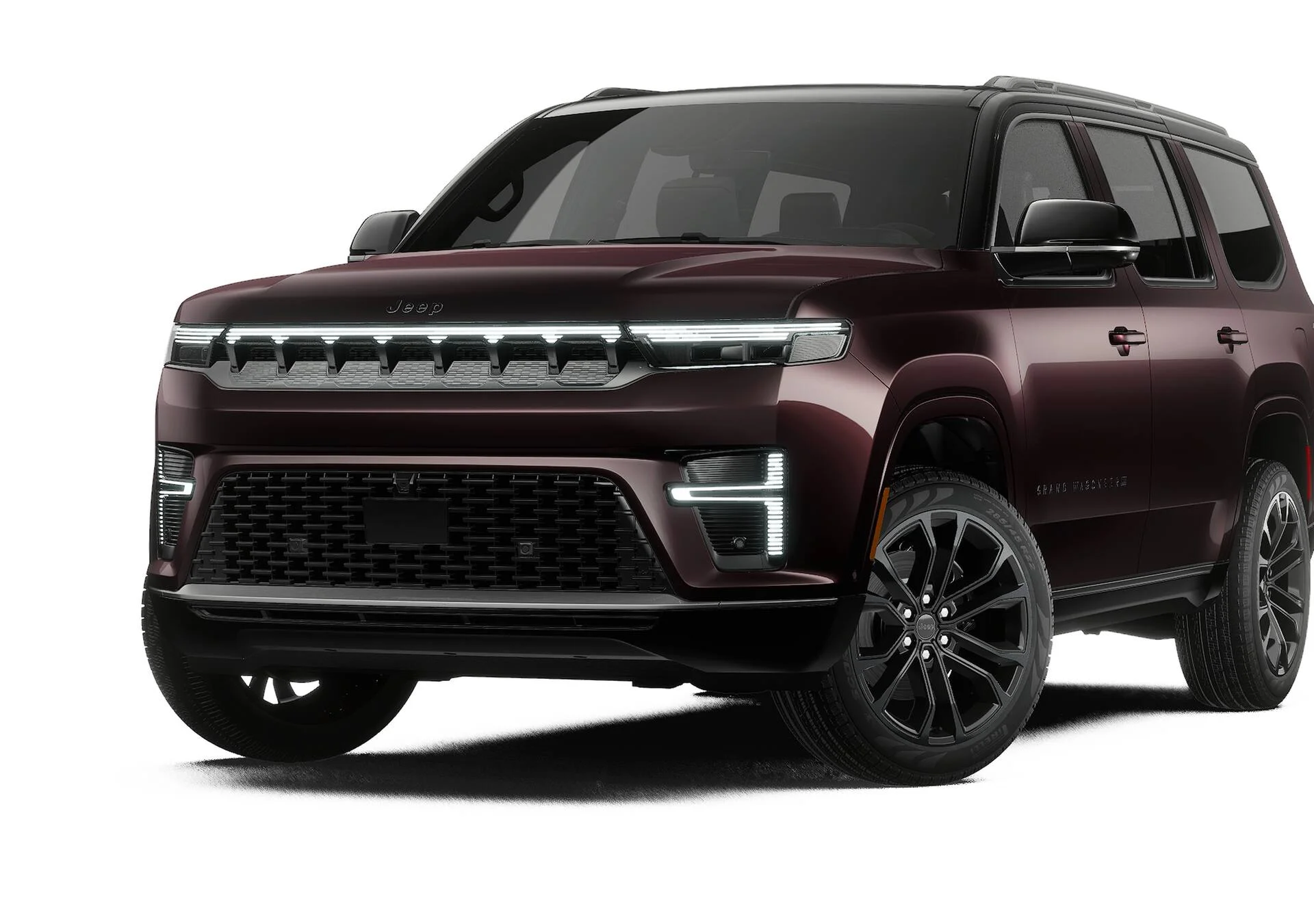 New 2027 Ember Pearl-Coat Paint Jeep Grand Wagoneer image 1