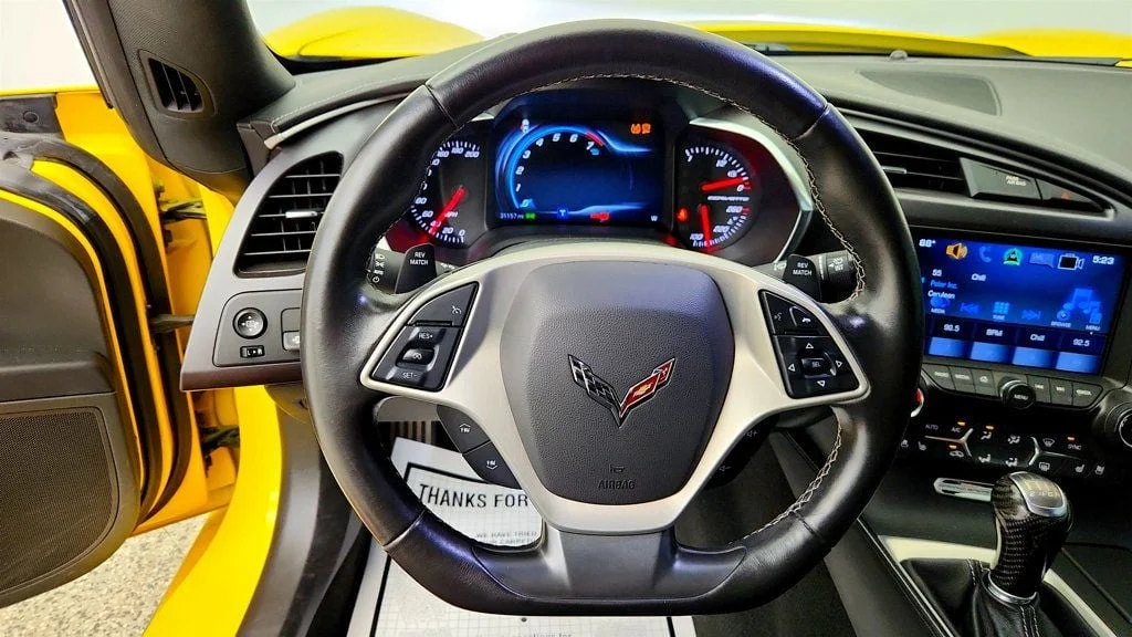 Used 2019 Corvette Racing Yellow Tintcoat Chevrolet 2dr Grand Sport Coupe w/2LT& 7-Speed Manual image 12