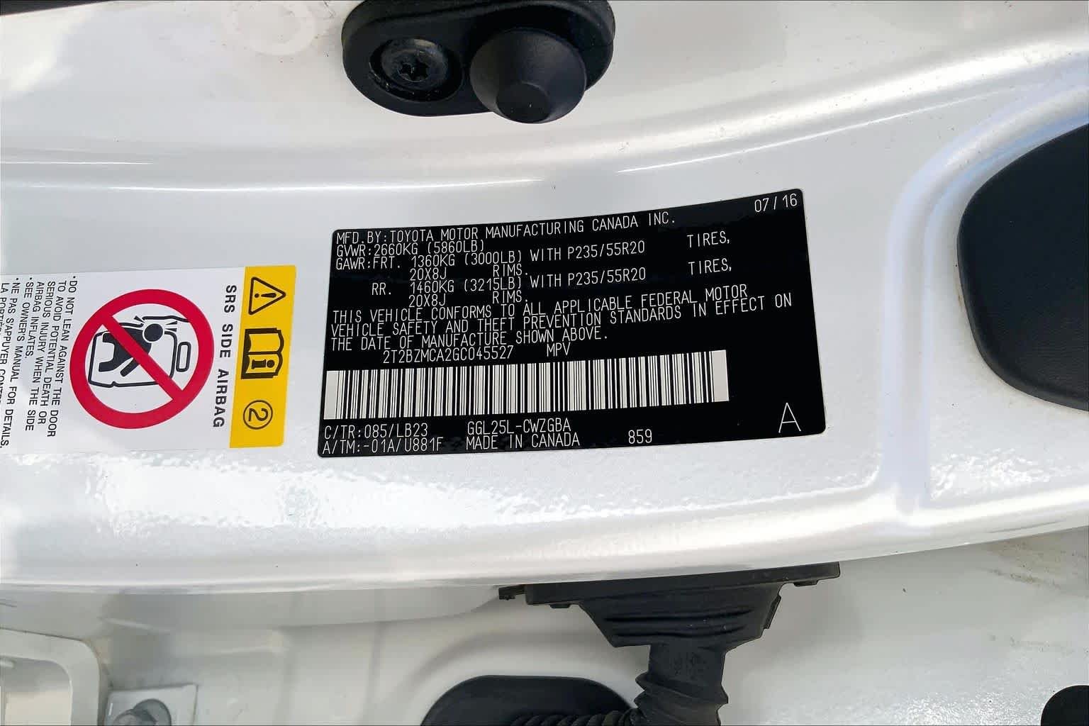 Used 2016 Eminent White Pearl Lexus  image 35