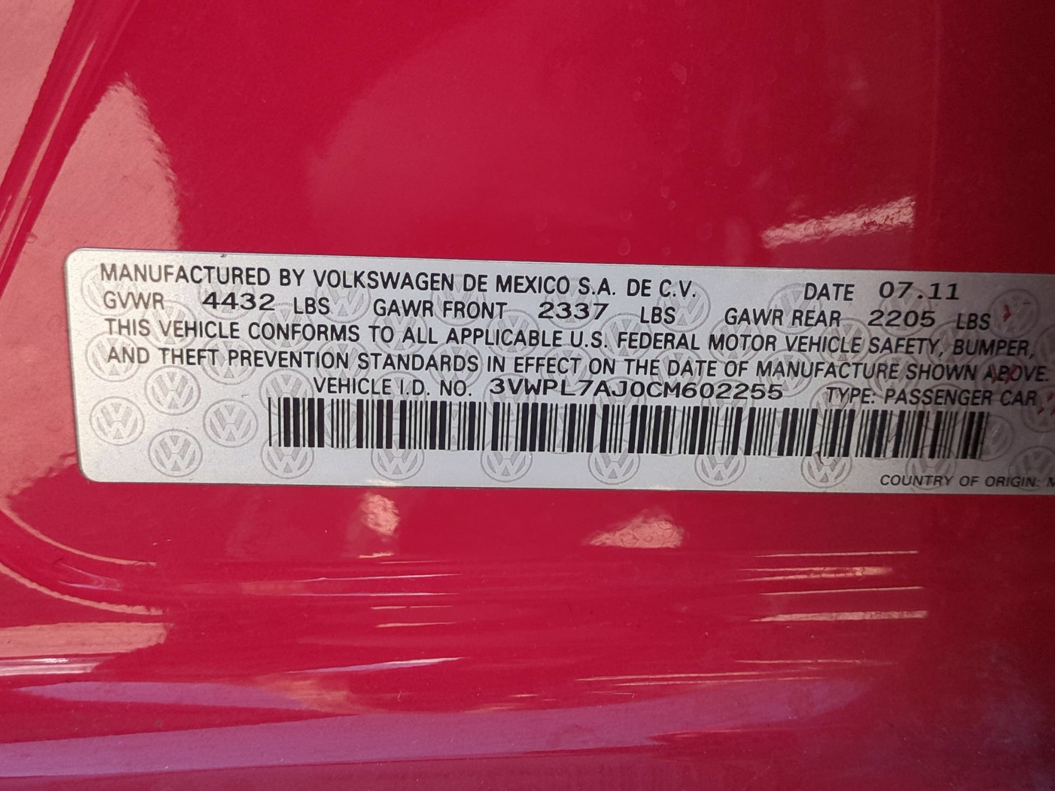 Used 2012 Red Volkswagen TDI image 33