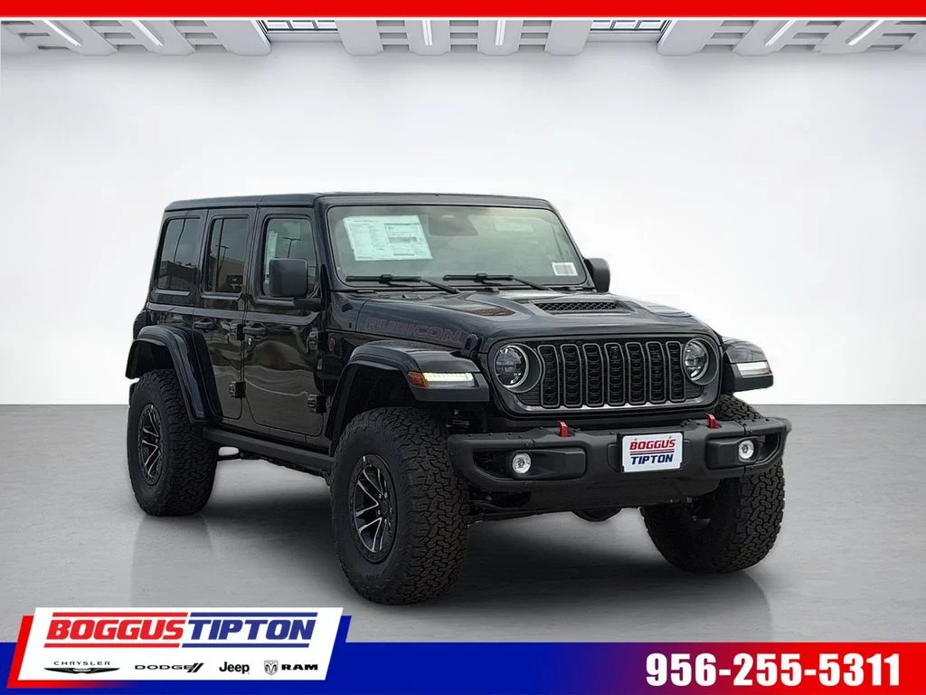 New 2026 Black Clear-Coat Exterior Paint Jeep Rubicon X image 1