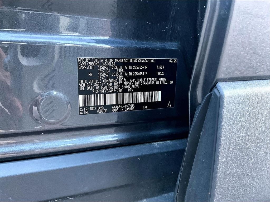 Used 2025 Gray Toyota XLE image 9